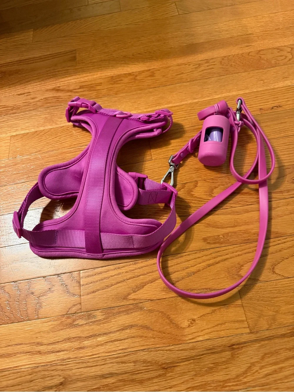 Wild One Cushioned Harness + Waterproof Leash Walk Kit in Orchid - Medium